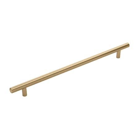 Hickory Hardware Bar Pulls Collection Pull 10-1/16 Inch 256mm Center to Center Champagne Bronze Finish HH075599-CBZ
